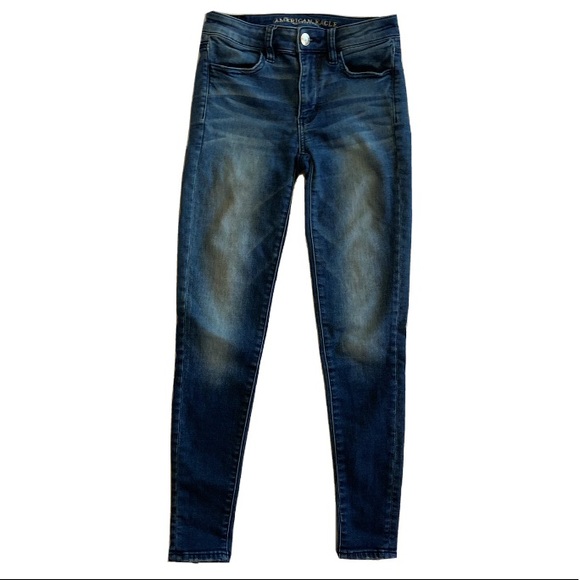 SOLD American eagle super stretch jeans size 2 - Picture 2 of 8